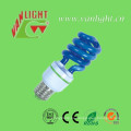 Colorida espiral CFL, lámparas de ahorro de la energía de la iluminación de Color